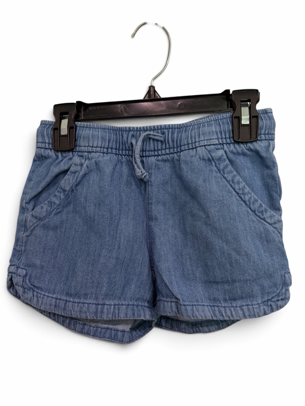 Old Navy Blue Denim-Style Drawstring Shorts